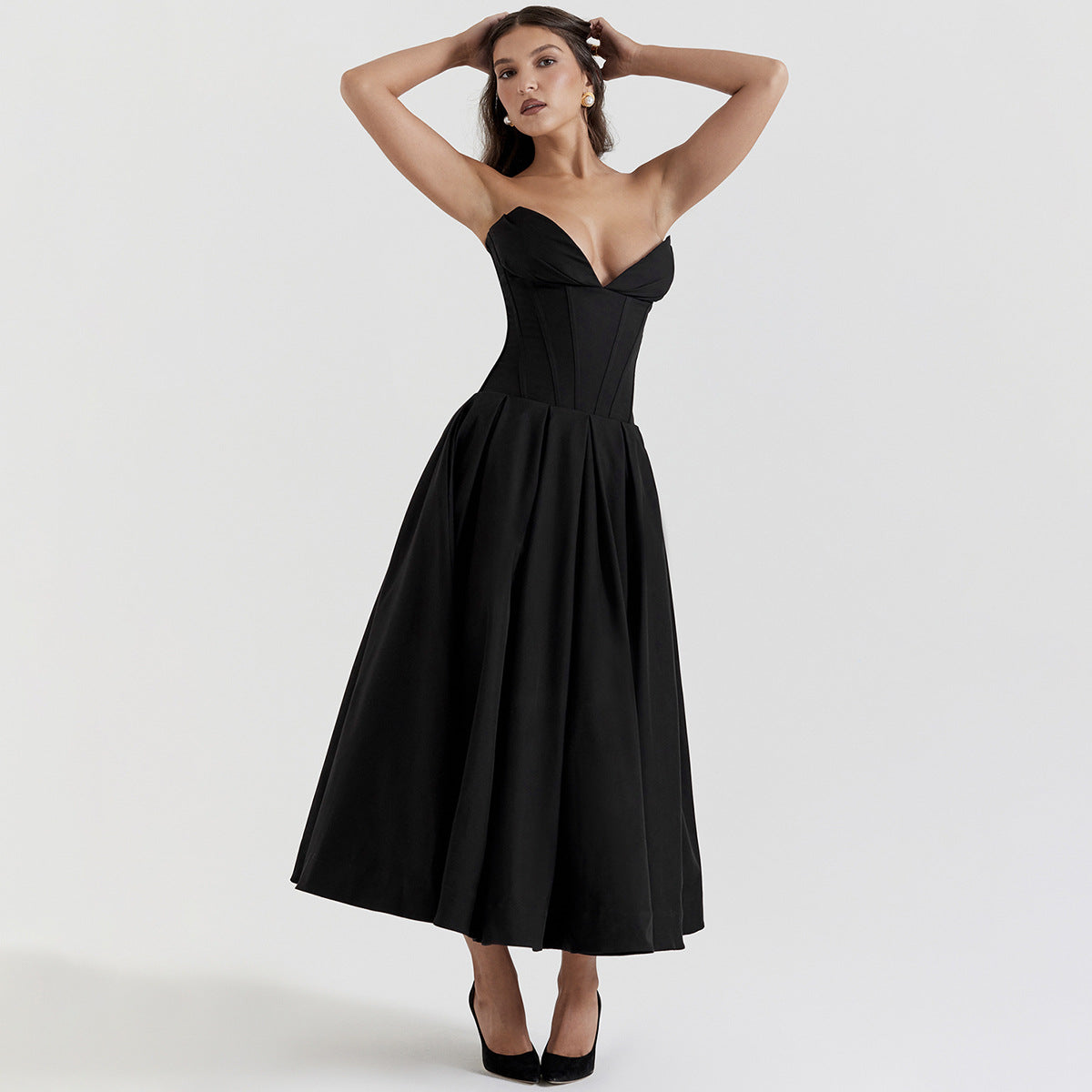 Strapless Corset Dress