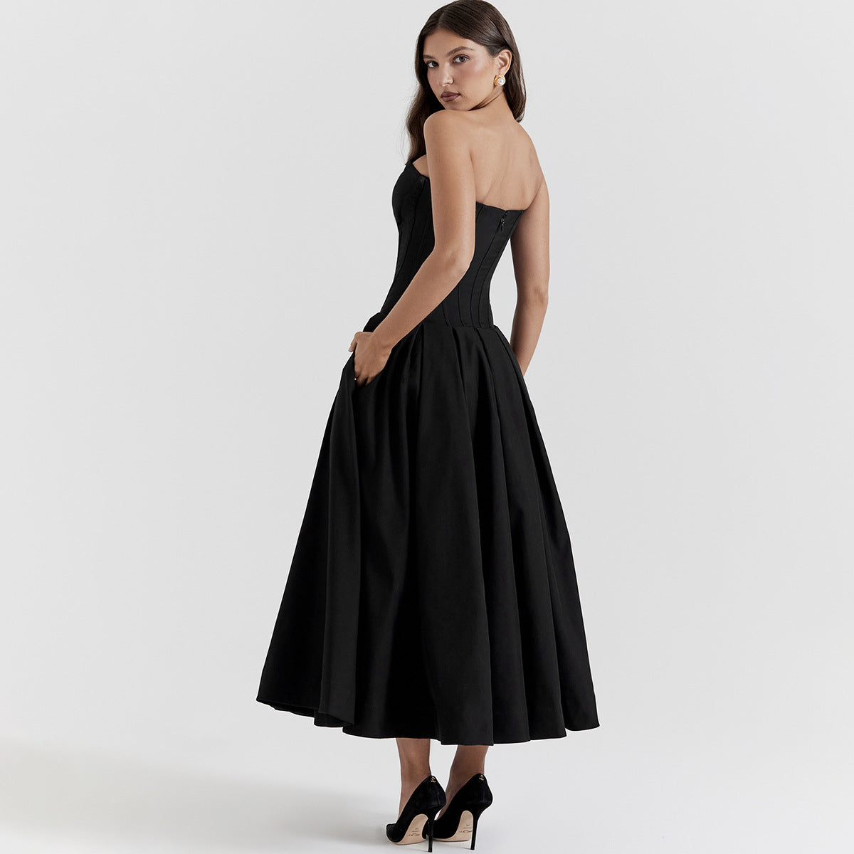 Strapless Corset Dress