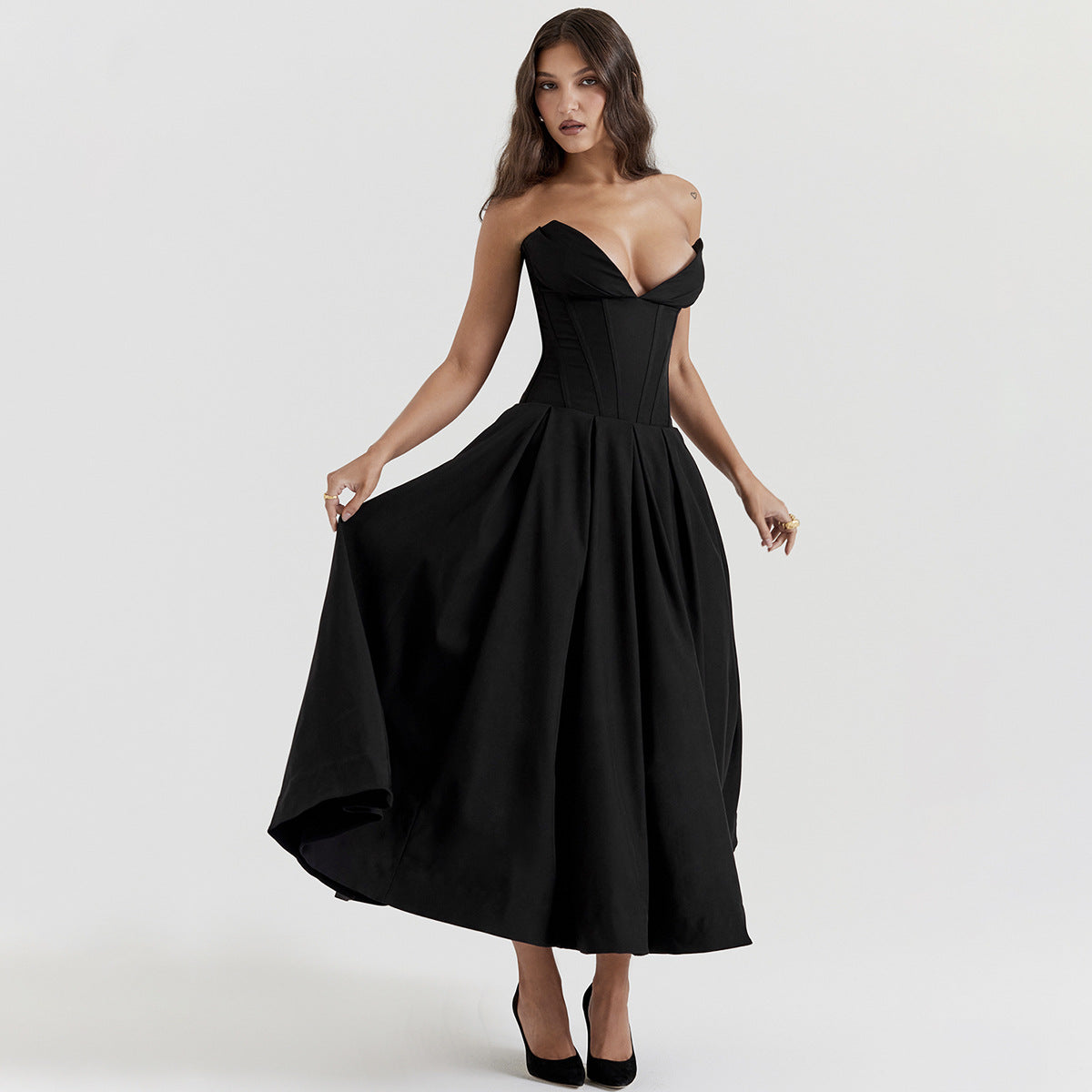 Strapless Corset Dress