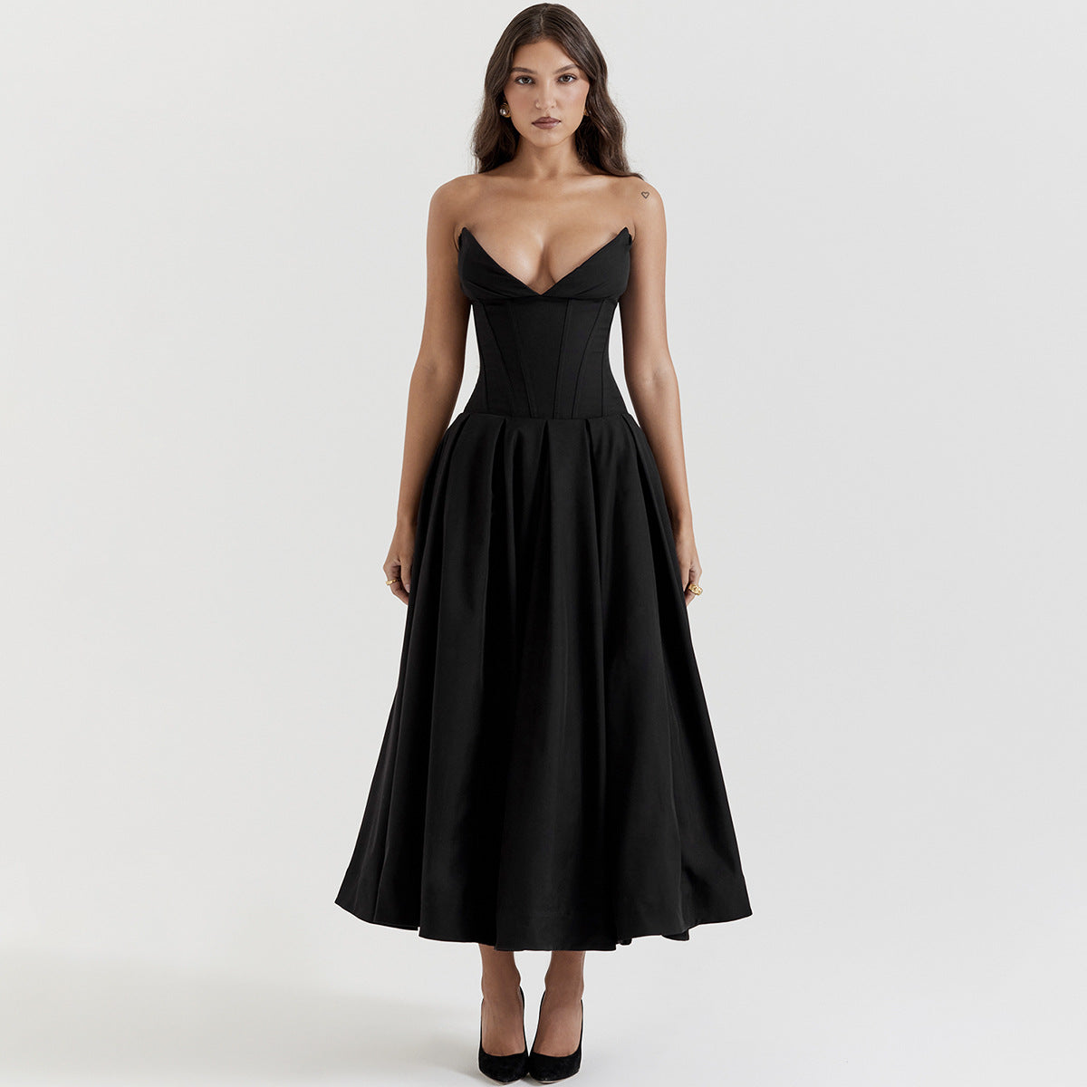 Strapless Corset Dress