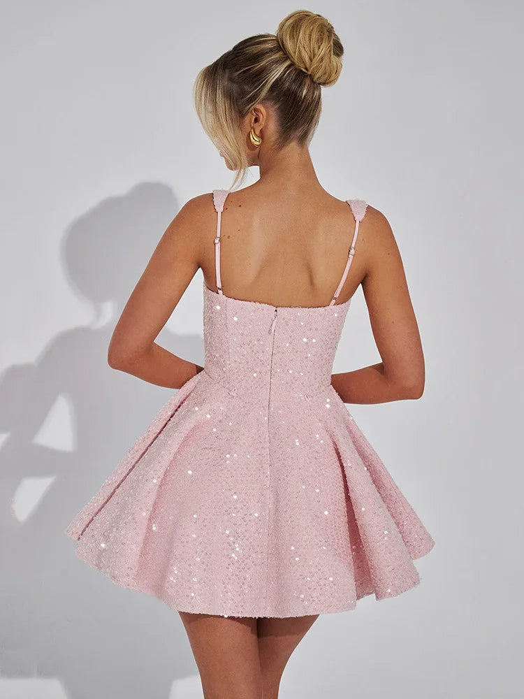 Dream Glimmer Mini Dress