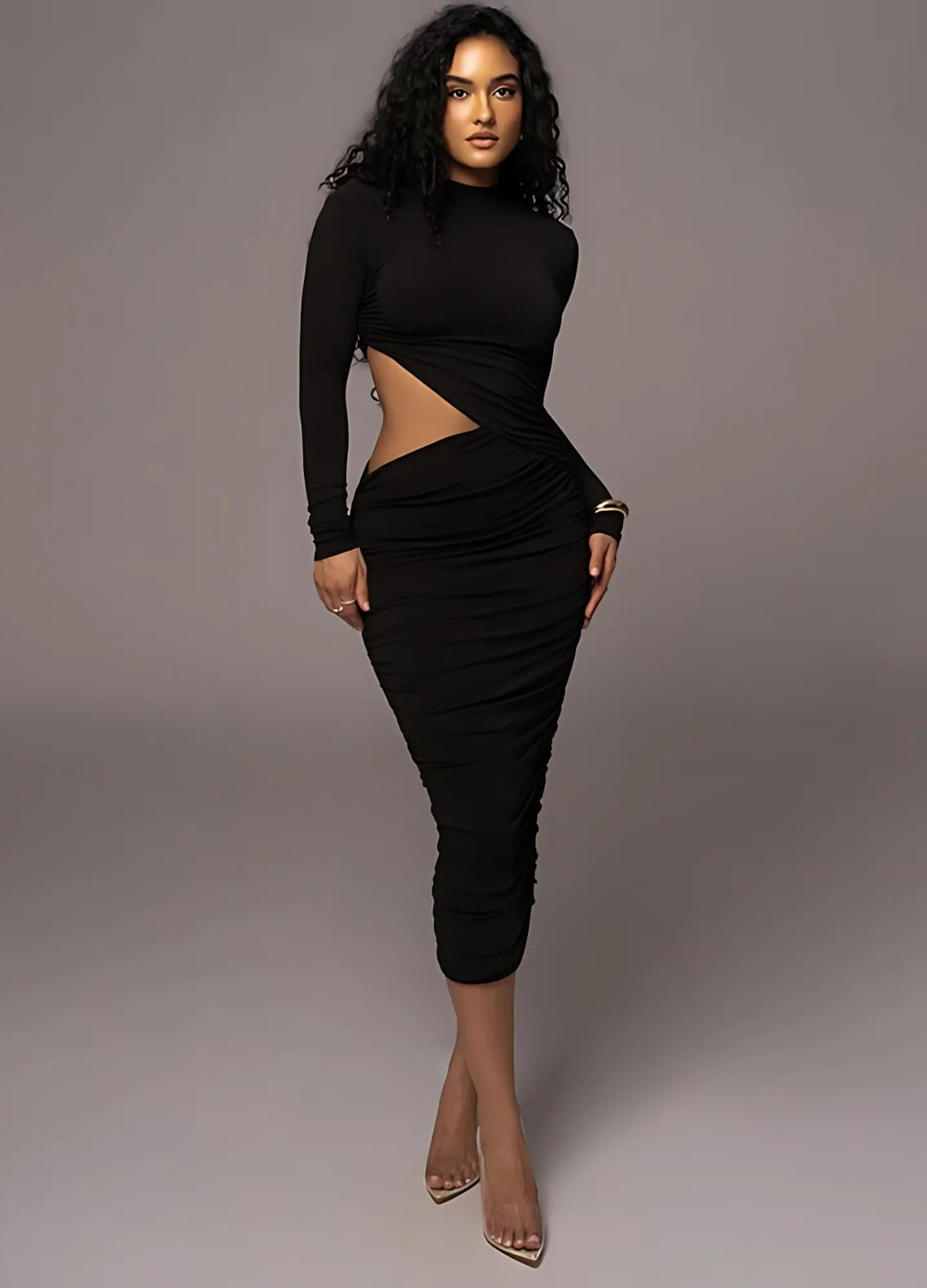 GlowFit Bodycon Dress