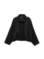 Women's suede jacket coat