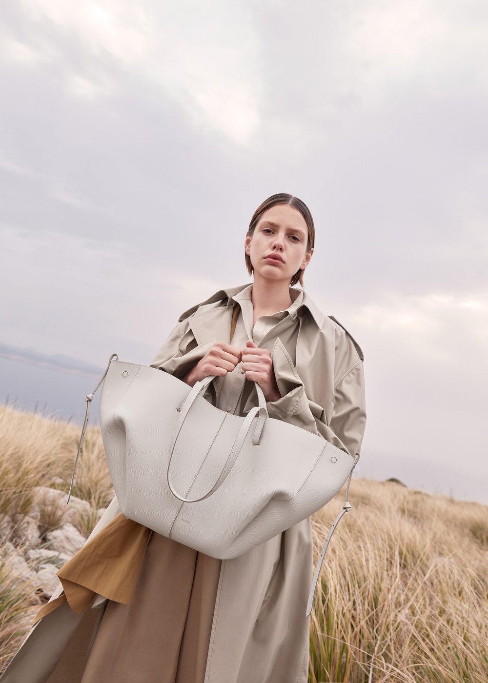 Elegant Genuine Leather Tote Bag for Women