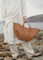 Elegant Genuine Leather Tote Bag for Women