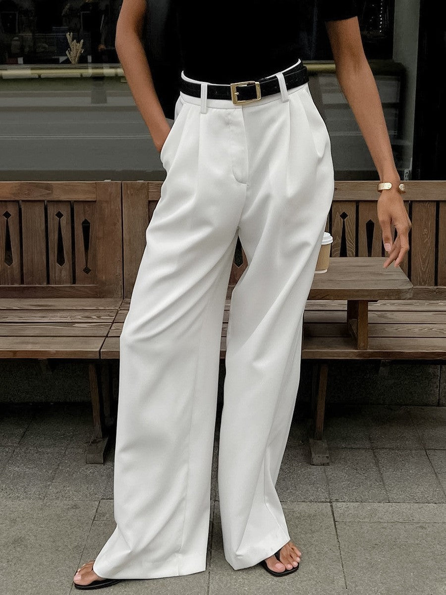 The Milan High-Waist Wide-Leg Pants