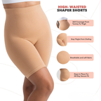 High-Waisted Tummy Control Hip-Lifting Shapewear Pants