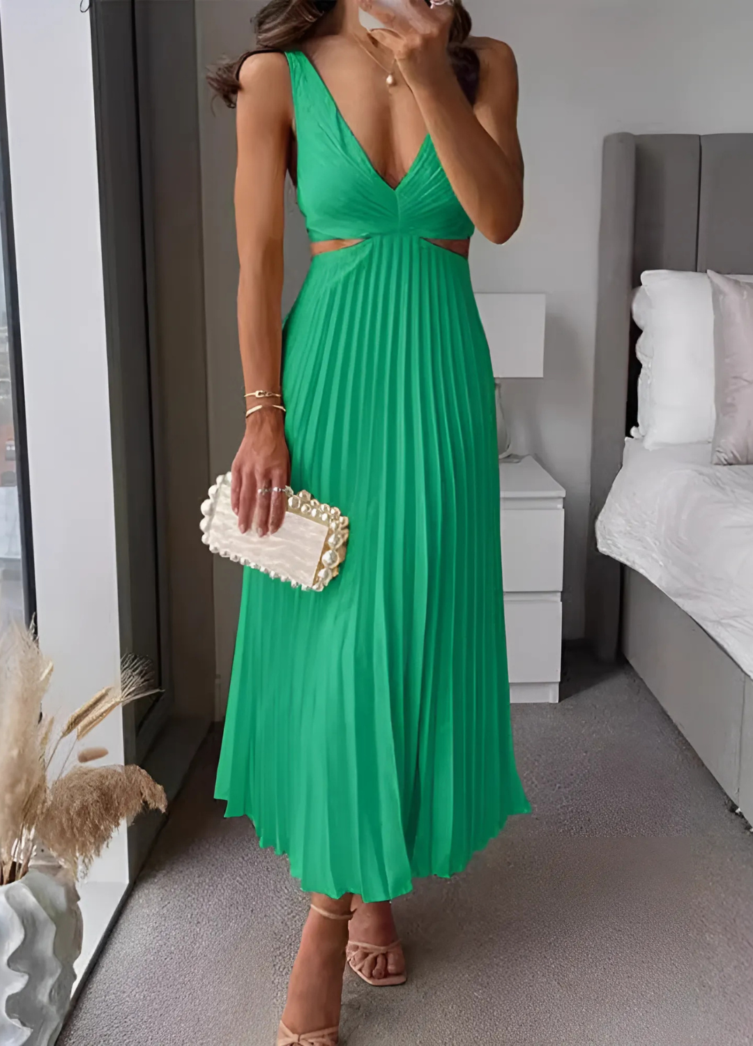 Tropic Drape Dress