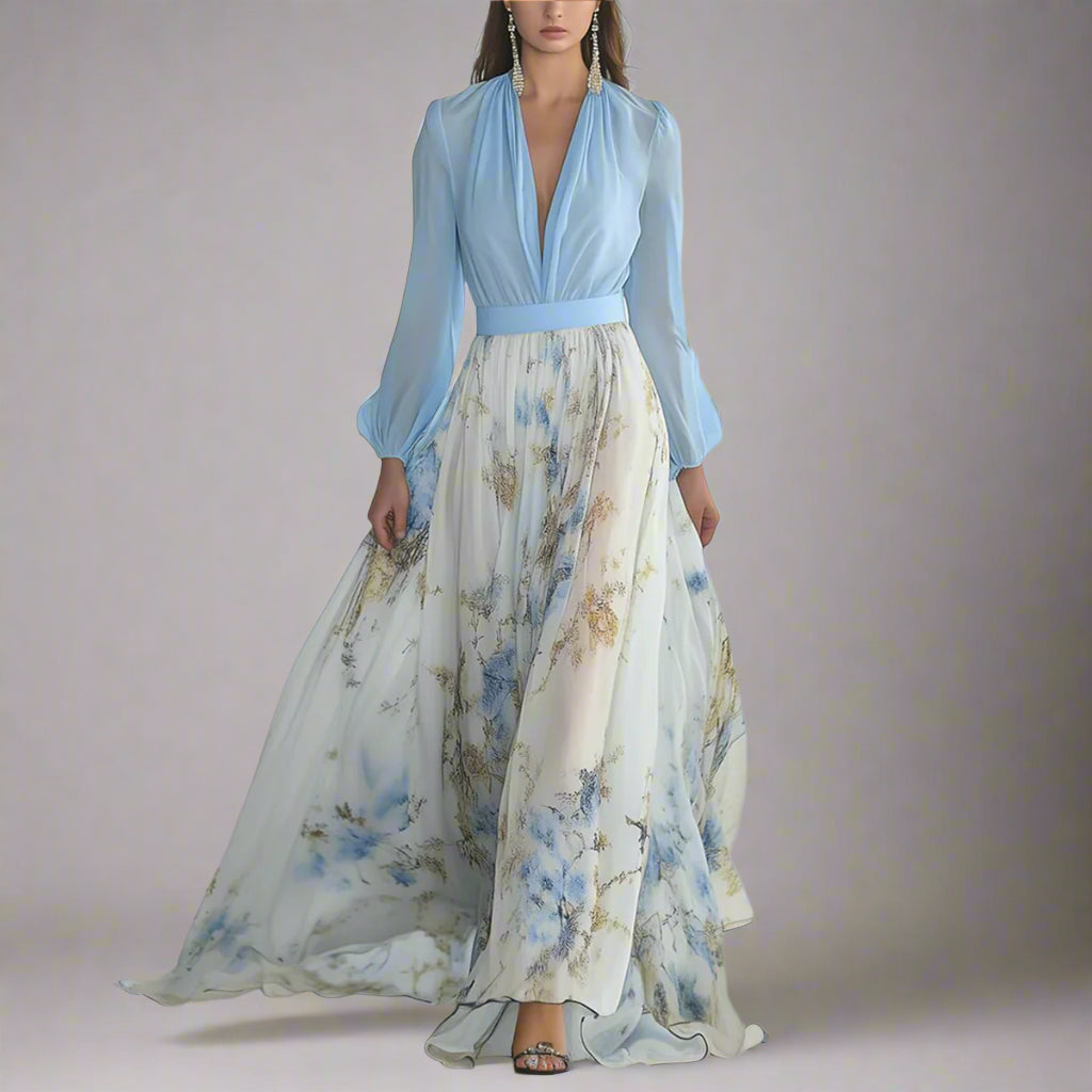 Elara Bohemian Maxi Dress