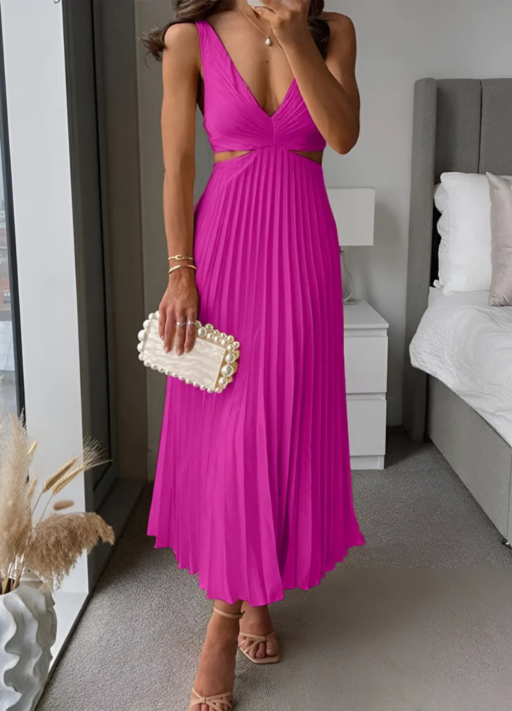 Tropic Drape Dress