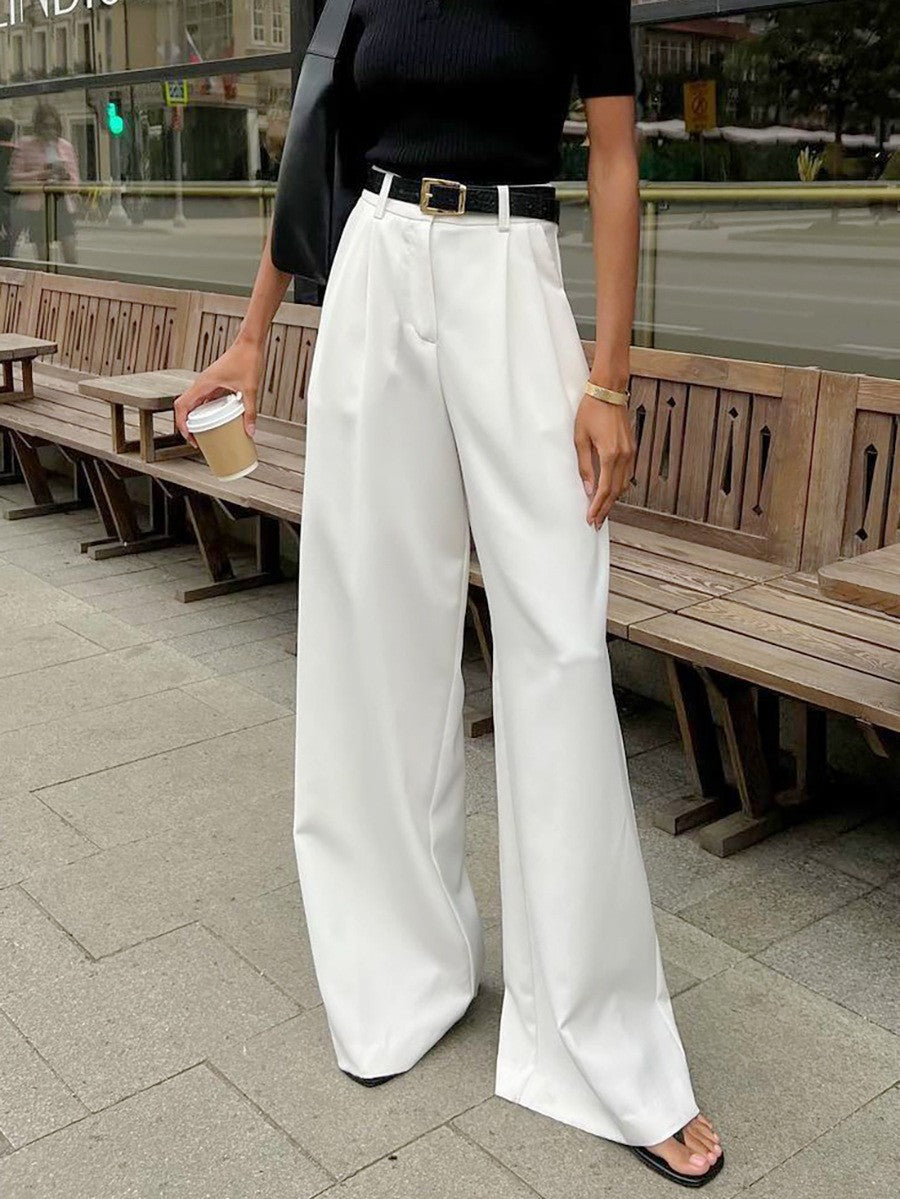 The Milan High-Waist Wide-Leg Pants