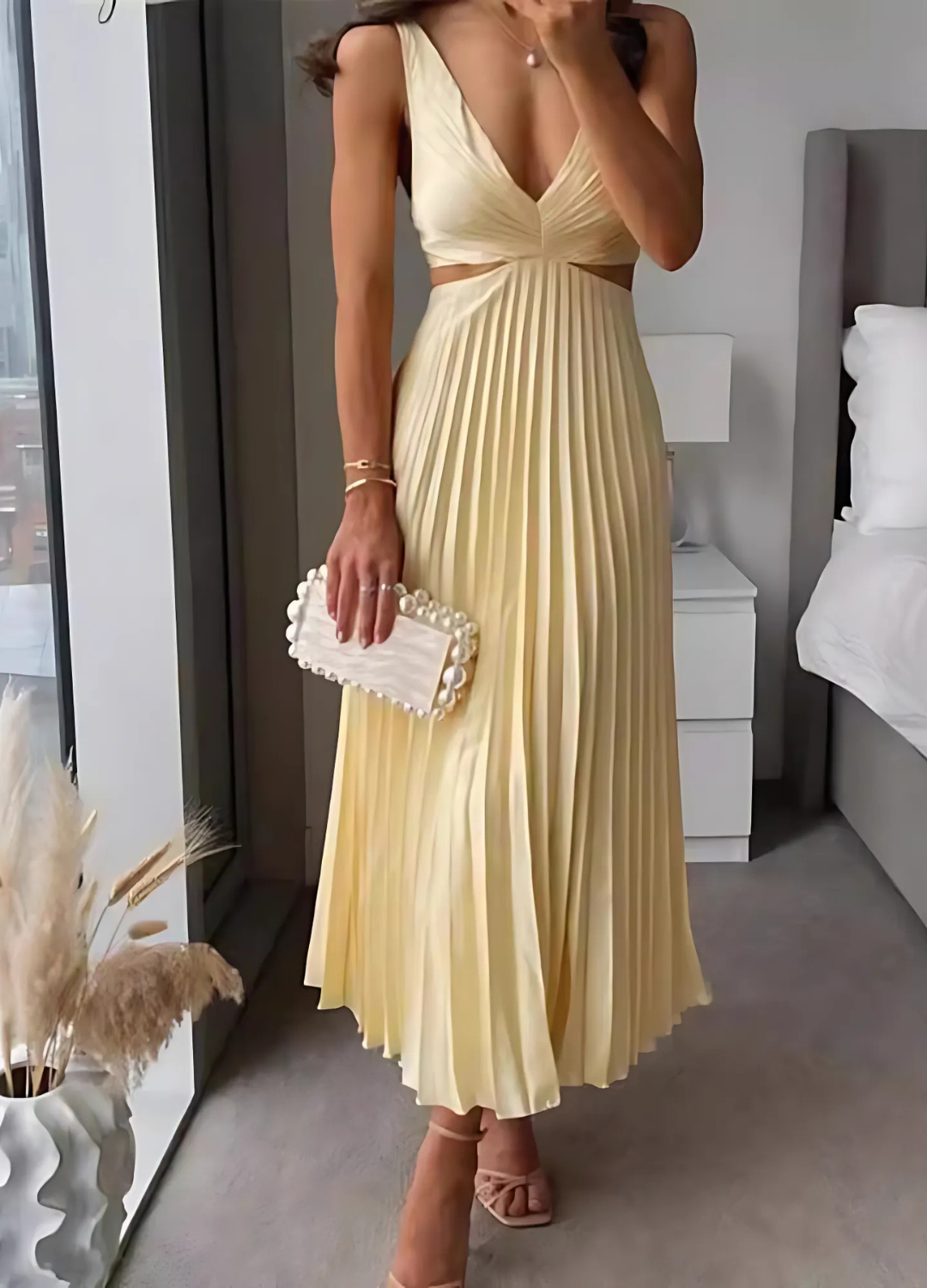 Tropic Drape Dress