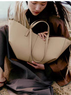 Elegant Genuine Leather Tote Bag for Women
