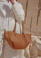 Elegant Genuine Leather Tote Bag for Women