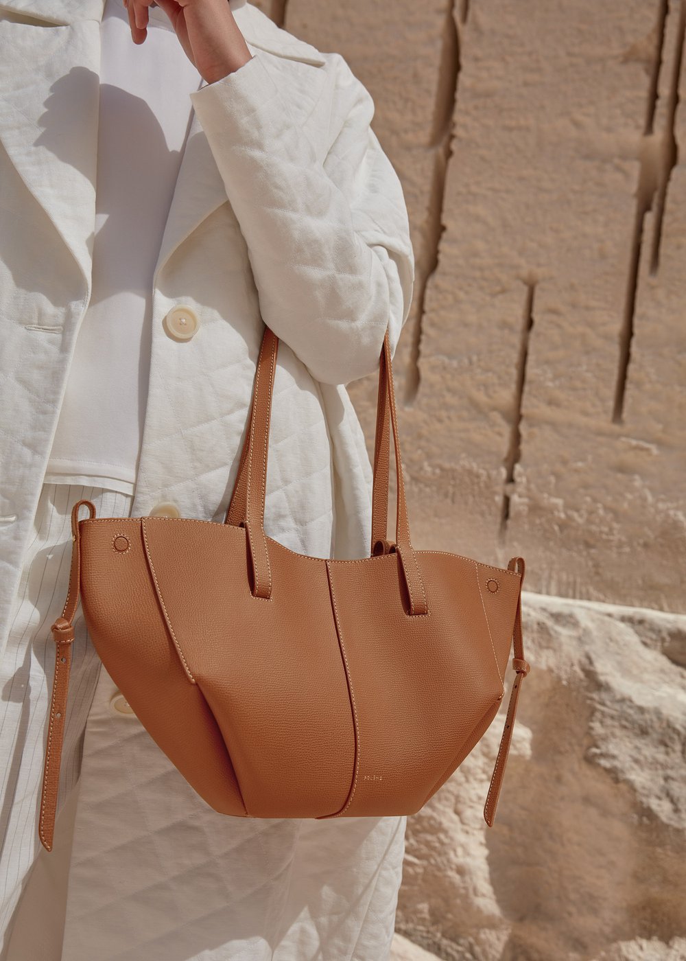 Elegant Genuine Leather Tote Bag for Women