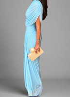 Celestia Drape Maxi Gown