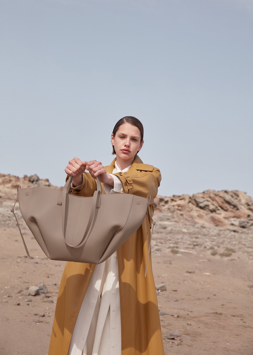 Elegant Genuine Leather Tote Bag for Women