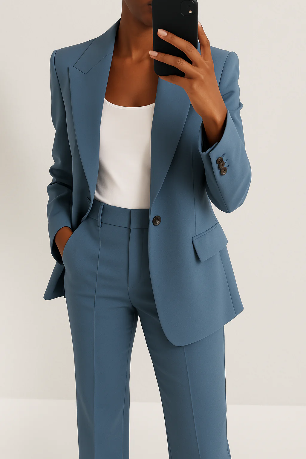 Casual Long-Sleeved Blazer