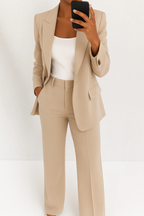 Casual Long-Sleeved Blazer