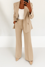 Casual Long-Sleeved Blazer