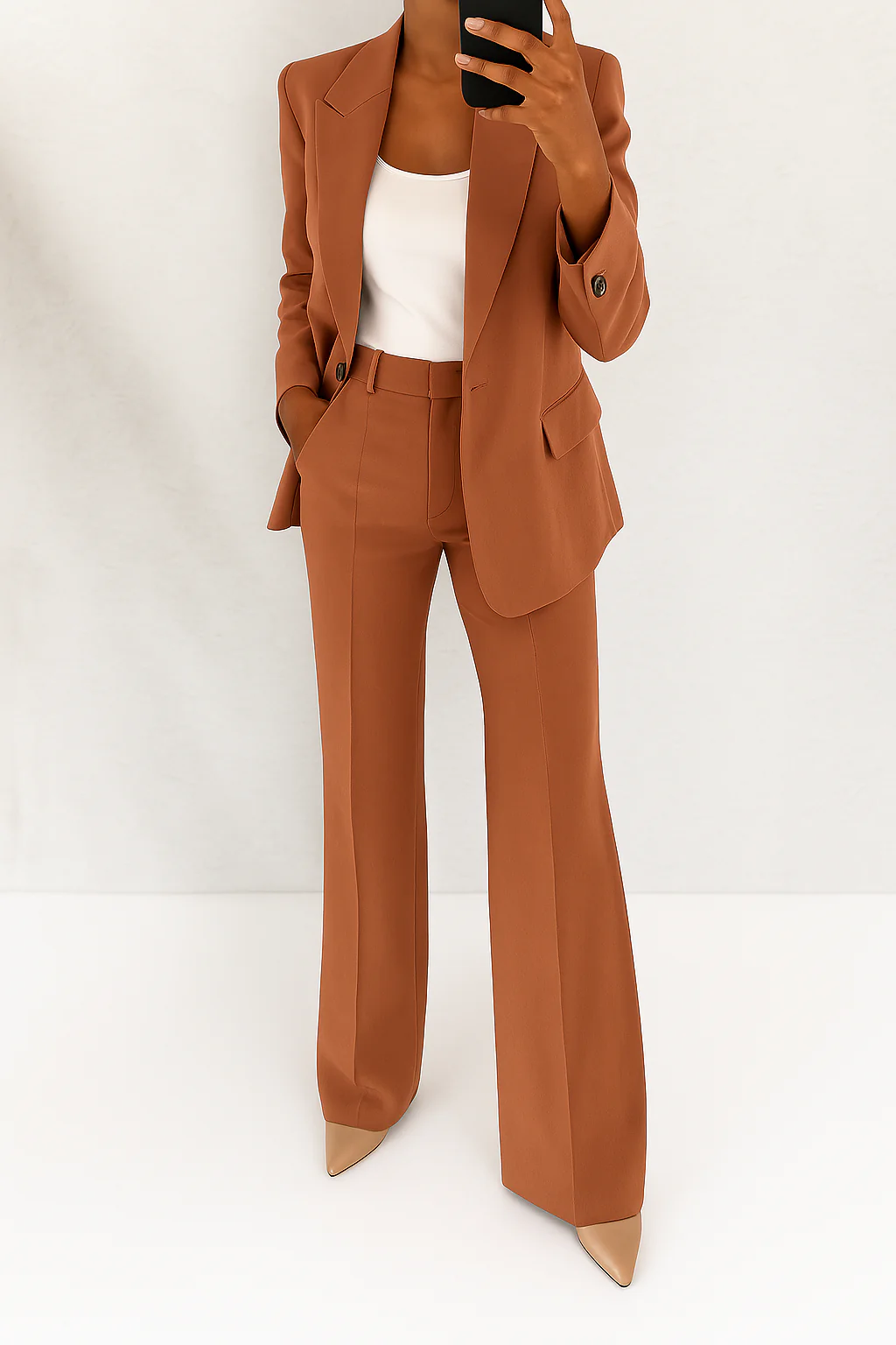Casual Long-Sleeved Blazer