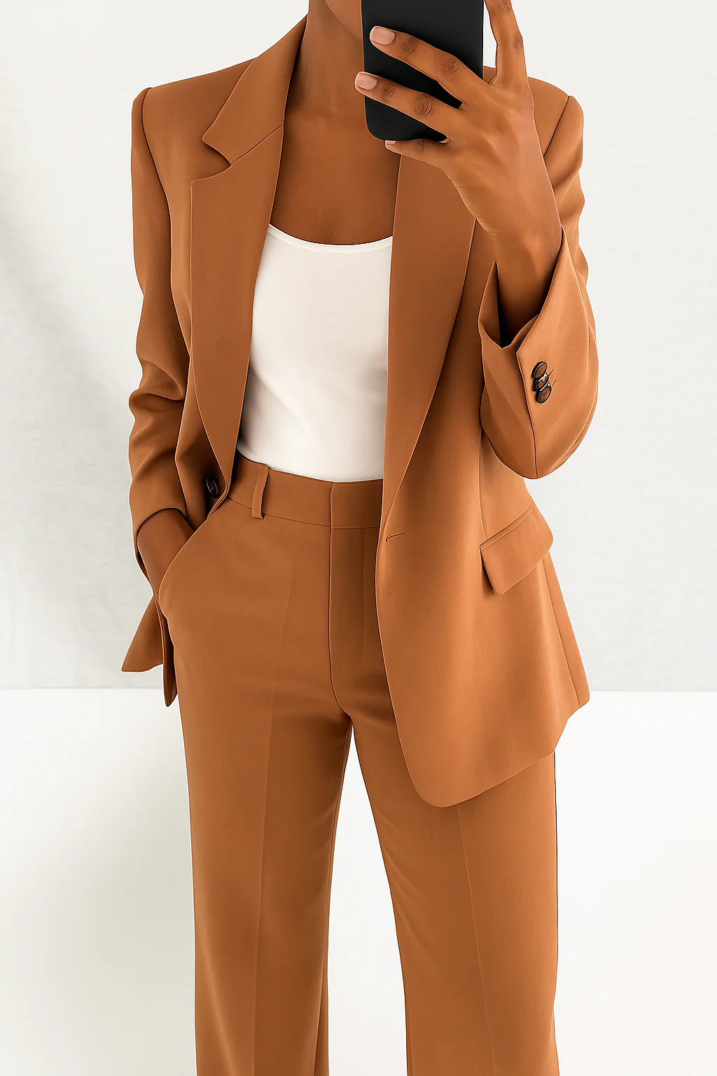 Casual Long-Sleeved Blazer
