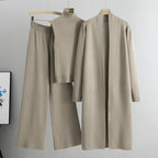 3-Piece Knitted Cardigan