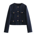Cherie Tweed Crop Jacket