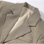 Arden Plaid Lapel Jacket