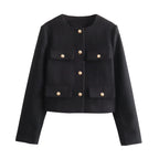 Cherie Tweed Crop Jacket