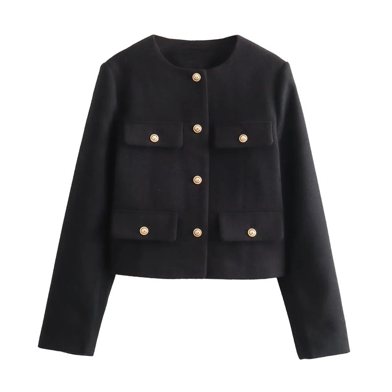Cherie Tweed Crop Jacket