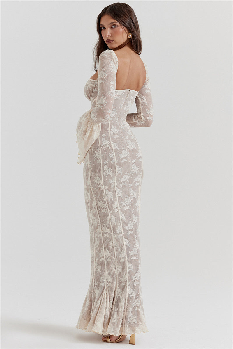 Elysian Drape Gown