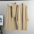 3-Piece Knitted Cardigan