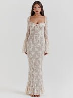 Elysian Drape Gown