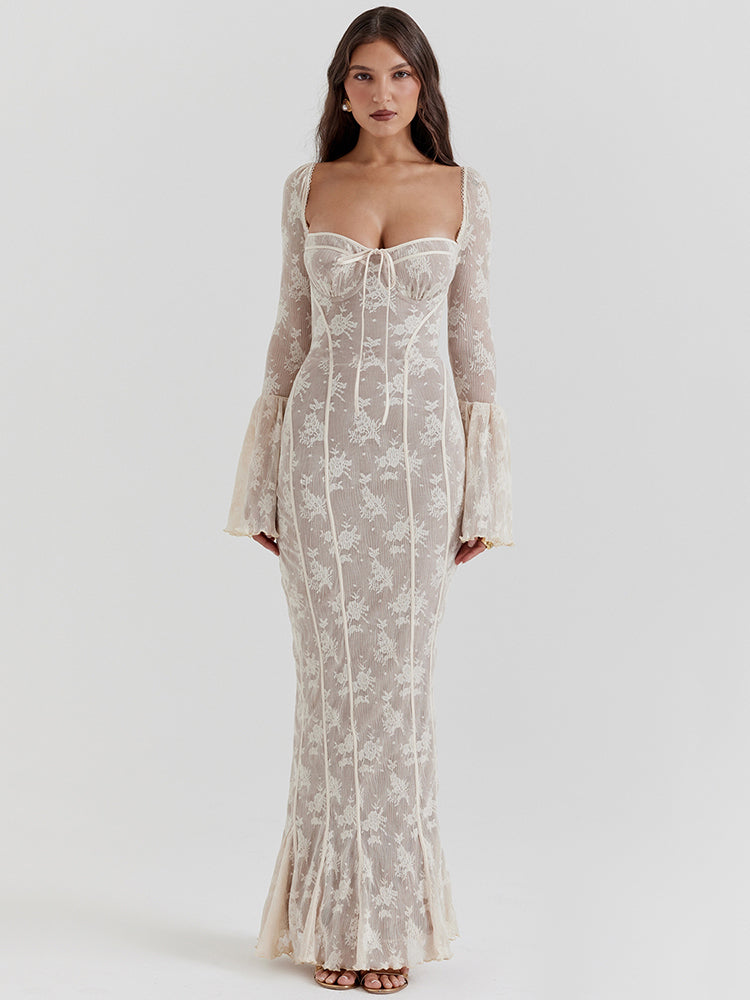 Elysian Drape Gown