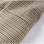 Arden Plaid Lapel Jacket