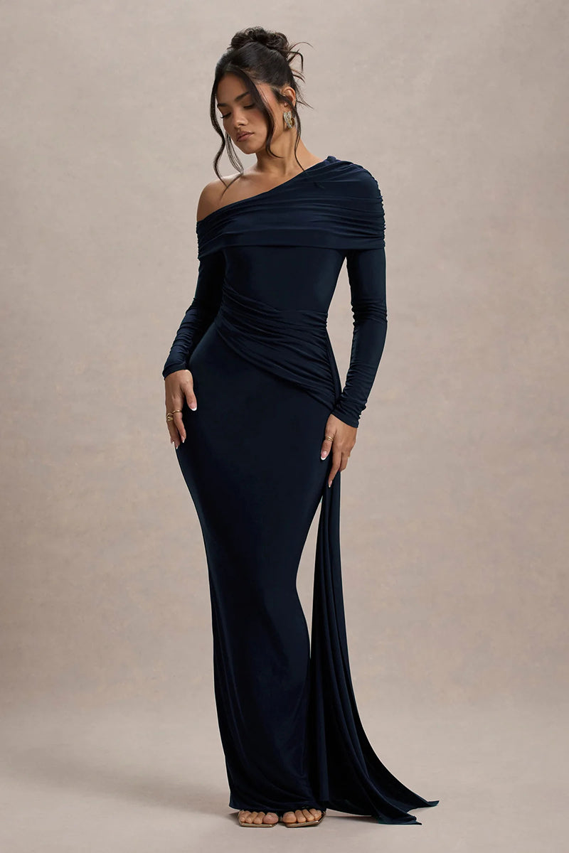 Skew Collar Dress