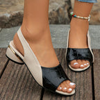 Valoria Mid-Heel Sandals