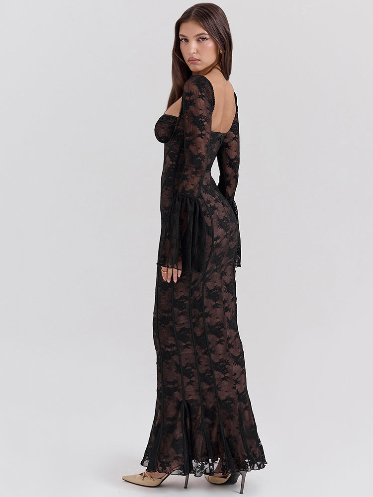 Elysian Drape Gown