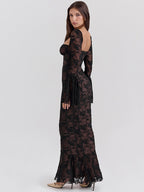Elysian Drape Gown