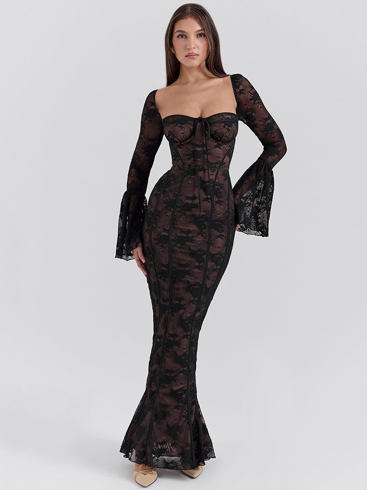 Elysian Drape Gown