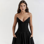 Strapless Corset Dress