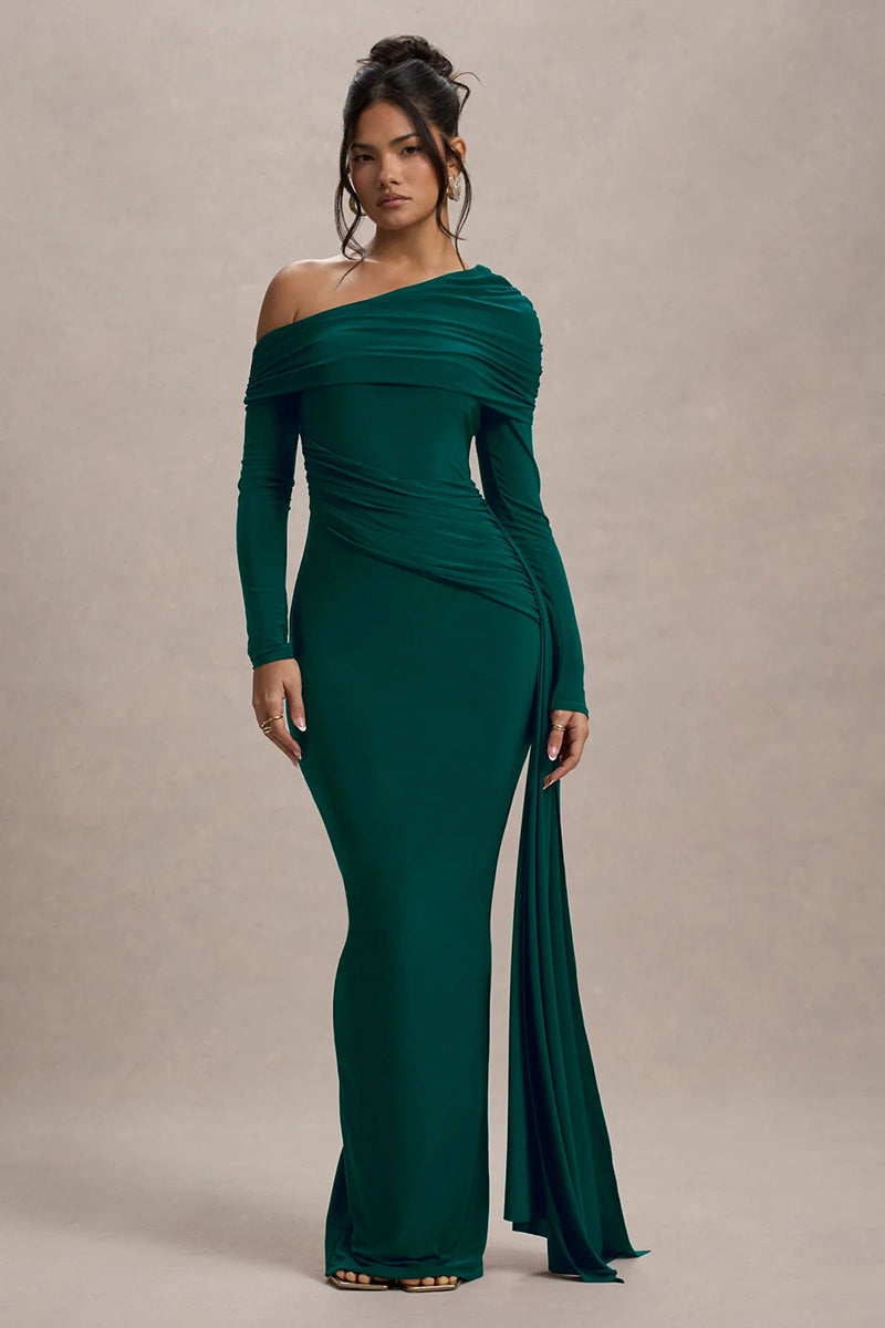 Skew Collar Dress