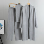3-Piece Knitted Cardigan