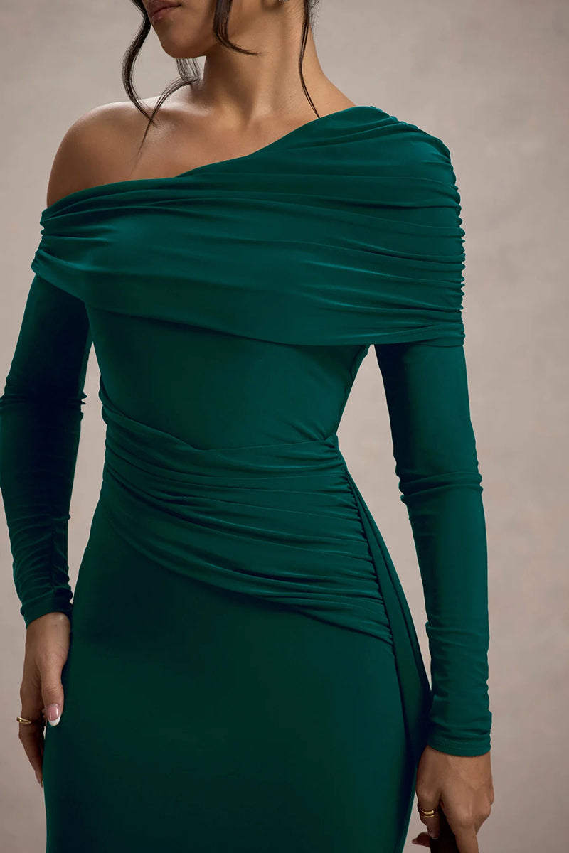 Skew Collar Dress