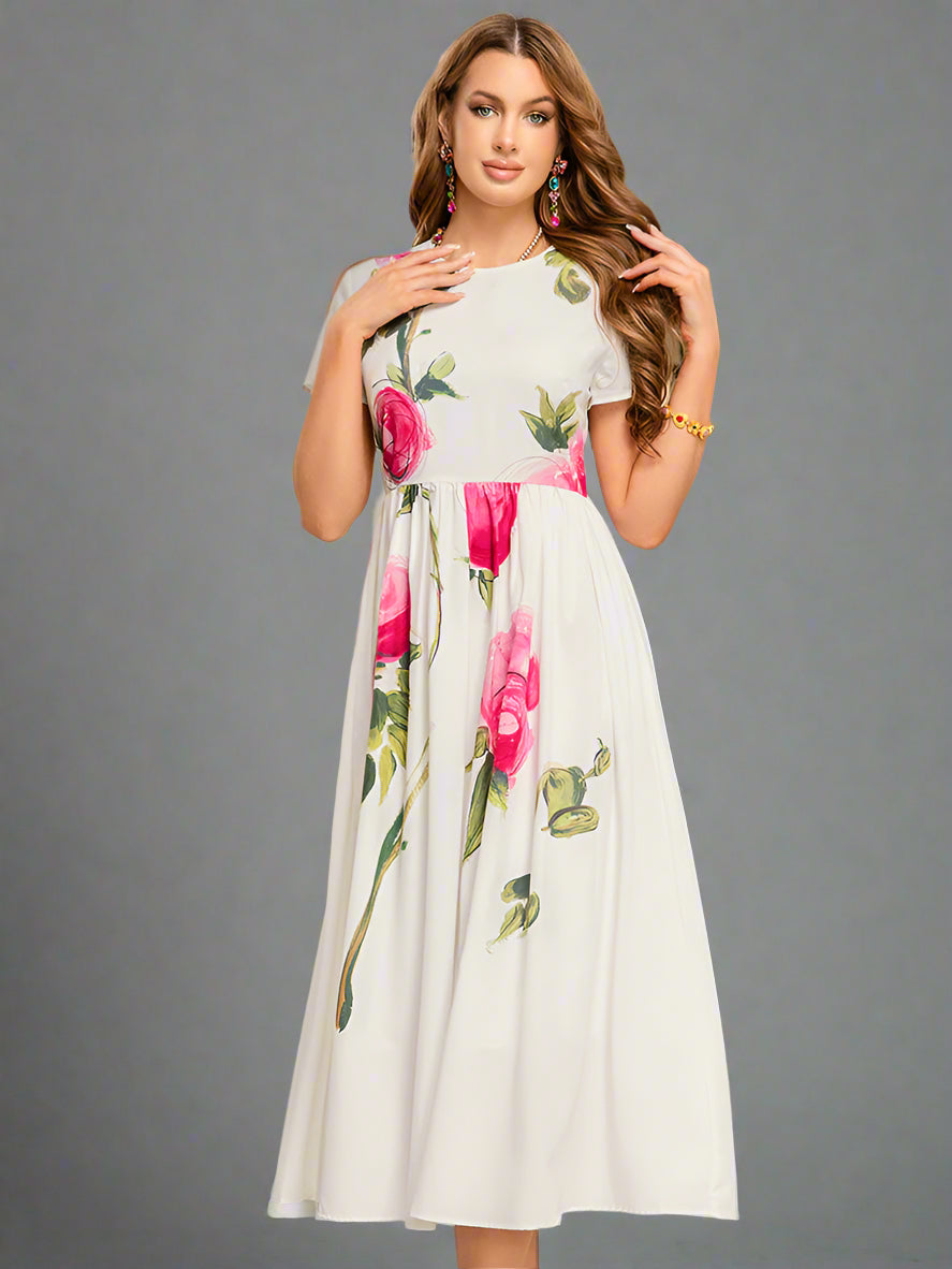 A LUX Rose Dress