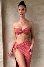 Strapless Two-Piece Set