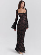 Elysian Drape Gown