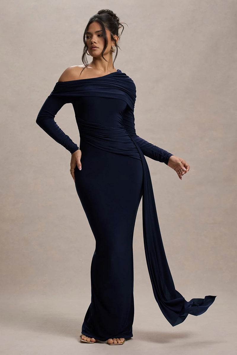 Skew Collar Dress