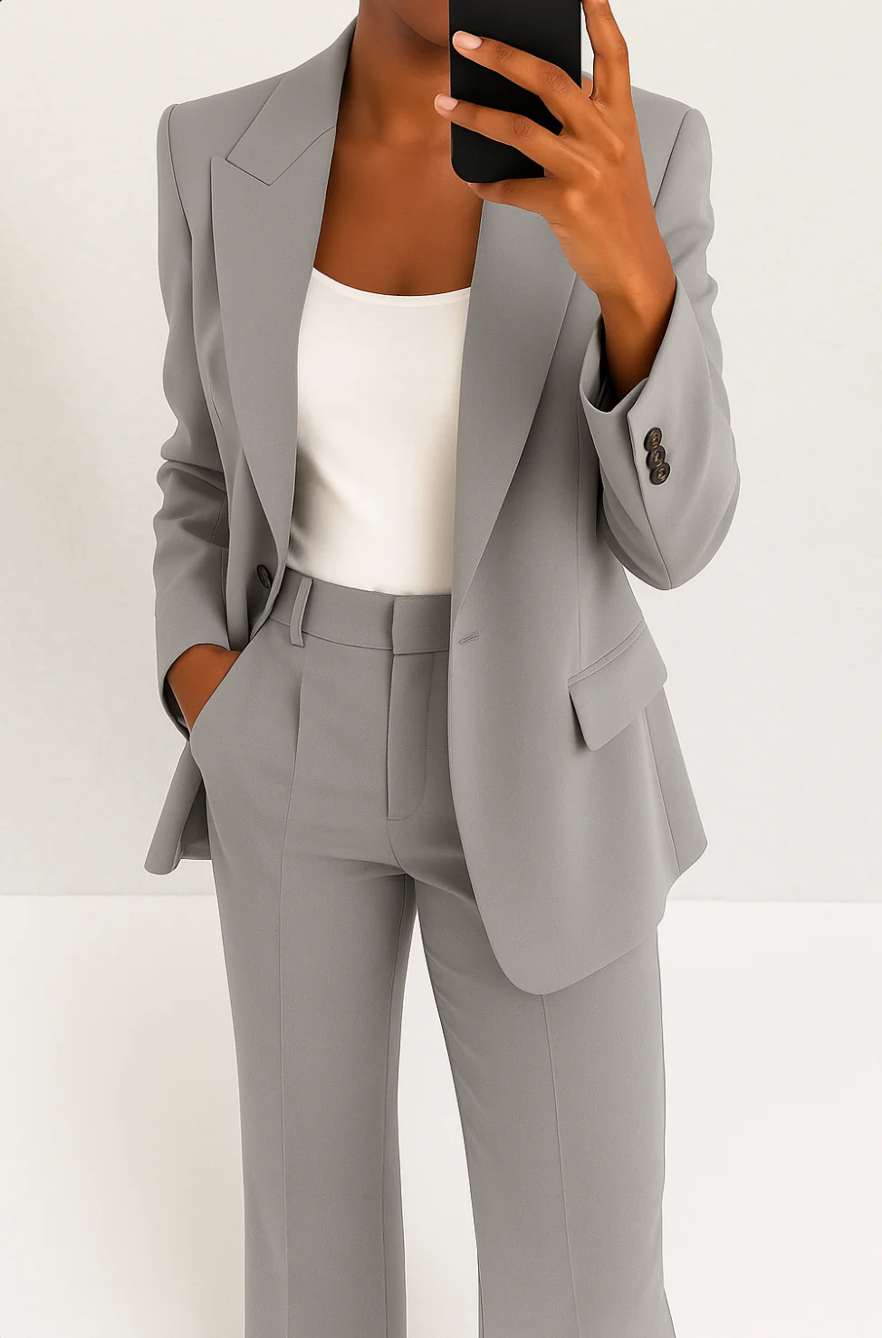 Casual Long-Sleeved Blazer
